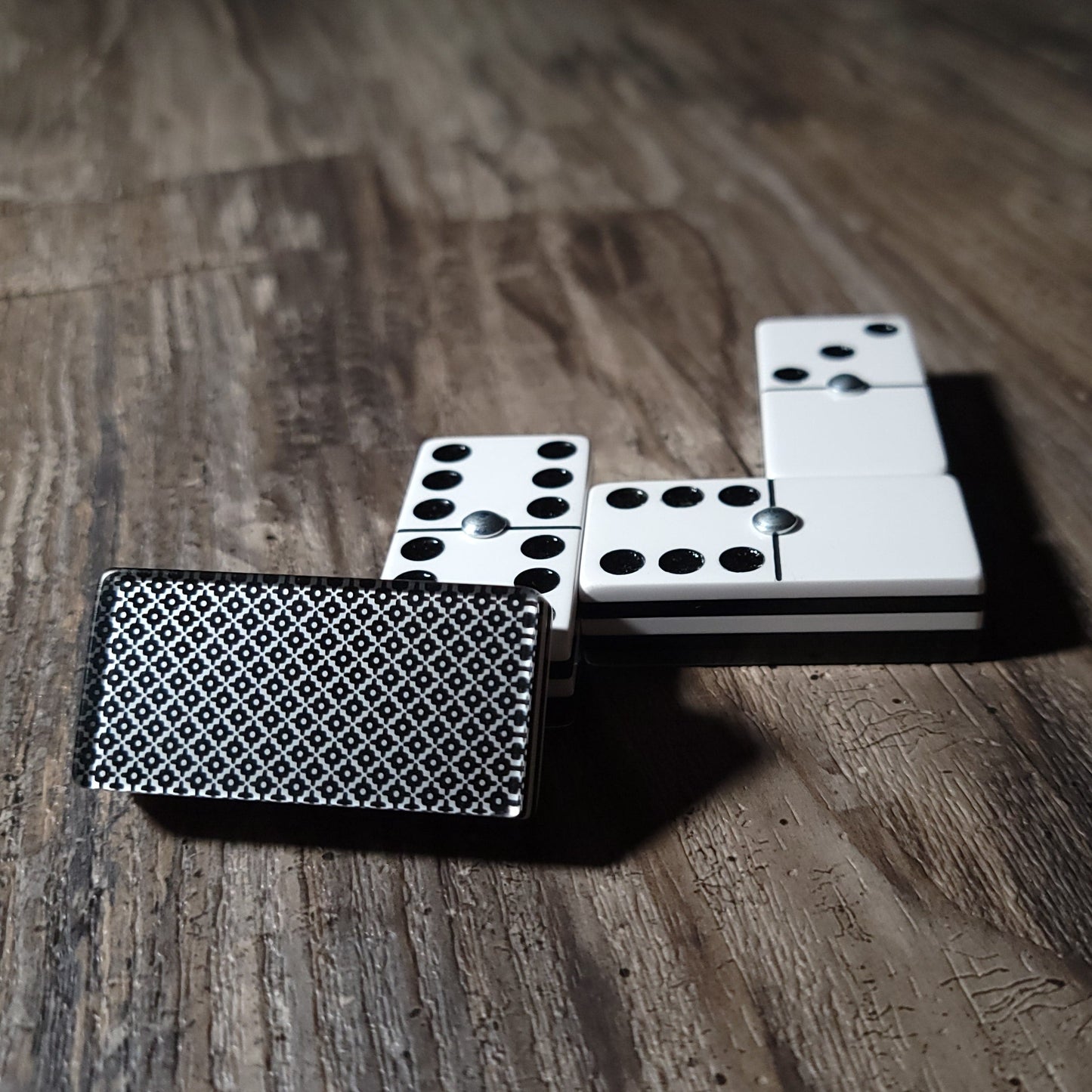 Deluxe Black Dominoes , Jumbo Size