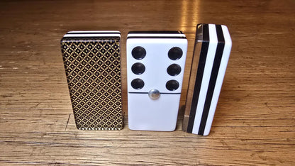 Deluxe Golden Dominoes , Jumbo Size