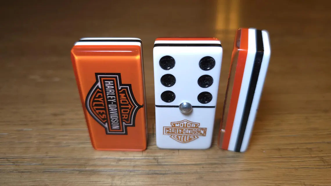 Harley Davidson Domino Jumbo Size