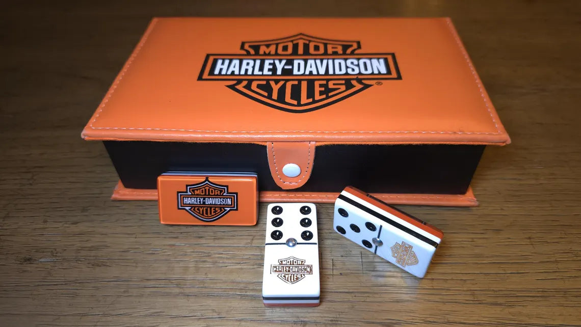 Harley Davidson Domino Jumbo Size