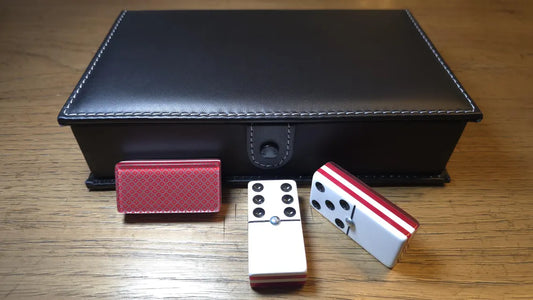 Deluxe Red Dominoes Jumbo Size