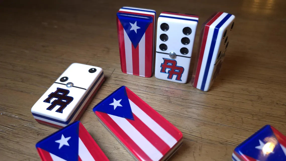 Puerto Rico Dominoes Jumbo size