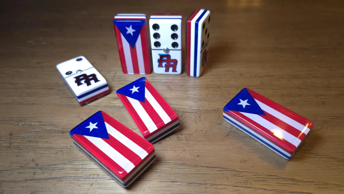 Puerto Rico Dominoes Jumbo size