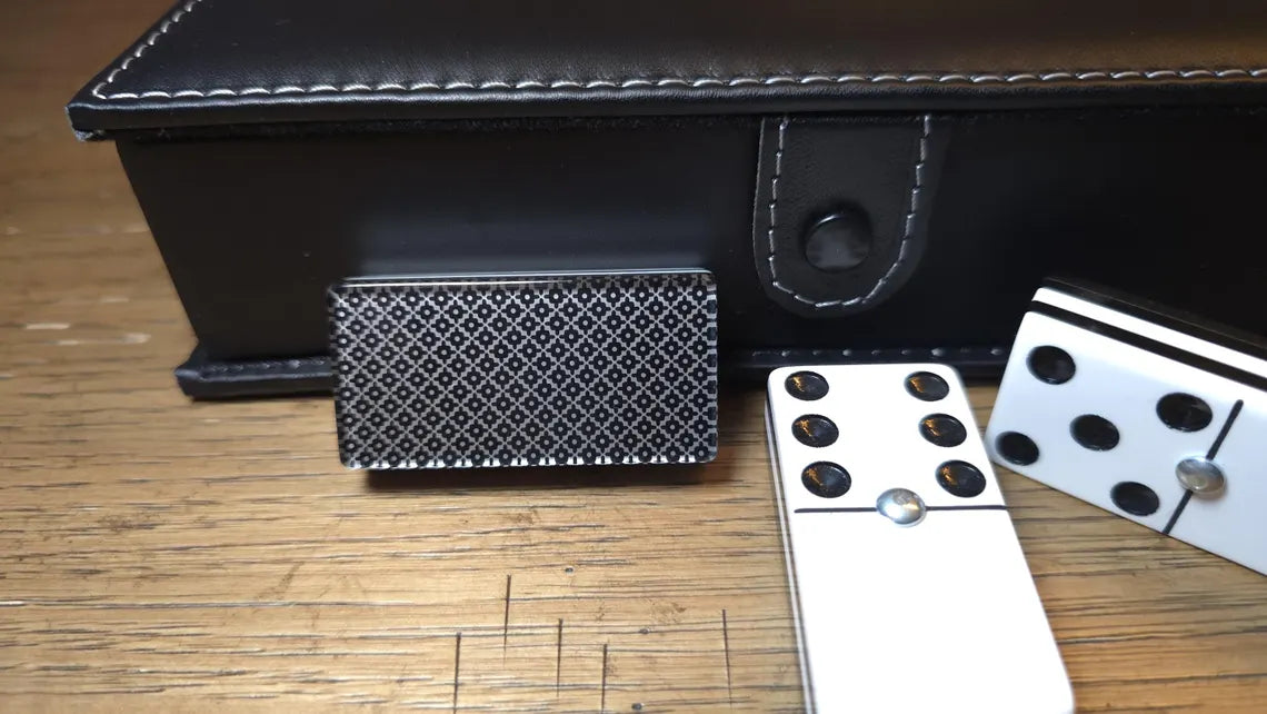 Deluxe Black Domino Jumbo Size