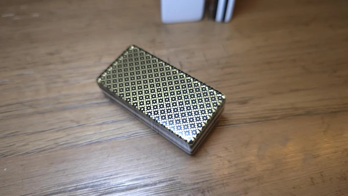 Deluxe Golden Dominoes , Jumbo Size