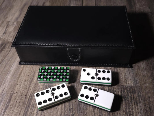 Poker Green Deluxe Domino Jumbo size