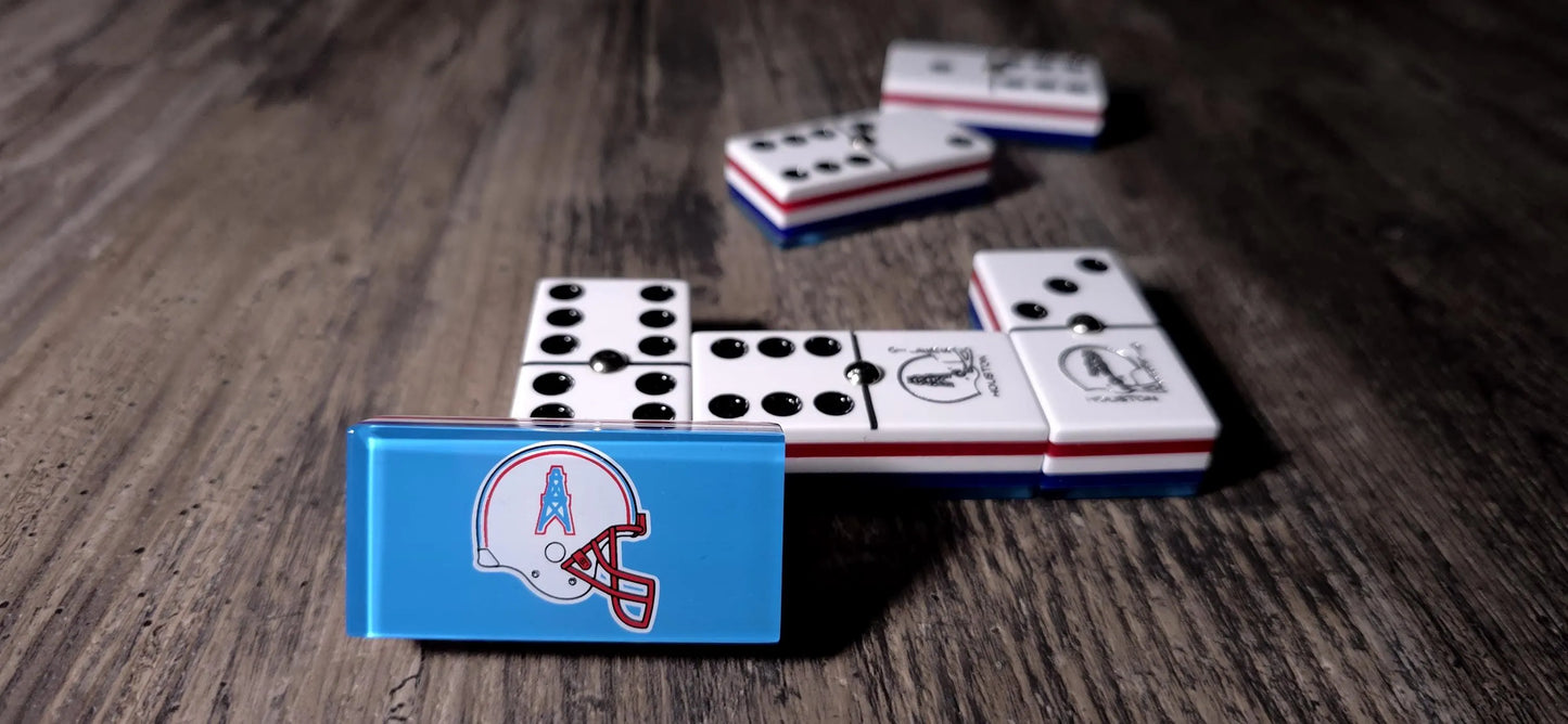 Houston Oilers  Domino Jumbo size