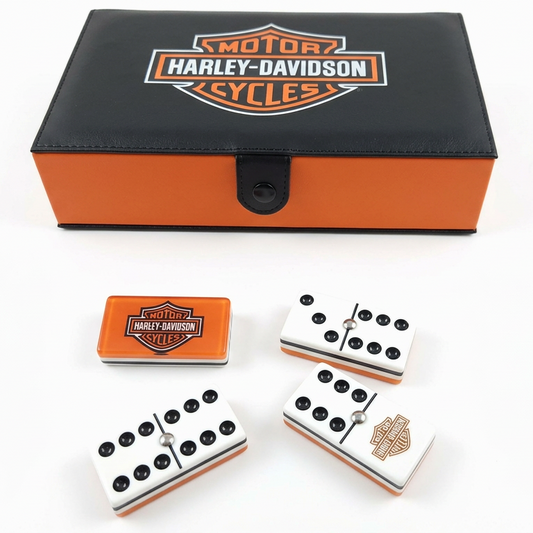 Harley Davidson Domino Jumbo Size