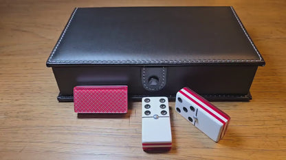 Deluxe Red Dominoes Jumbo Size