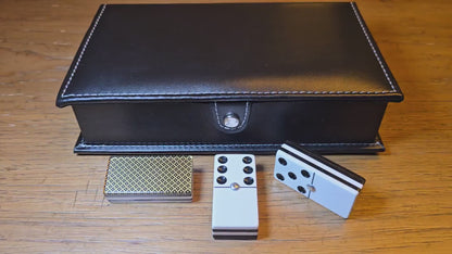 Deluxe Golden Dominoes , Jumbo Size